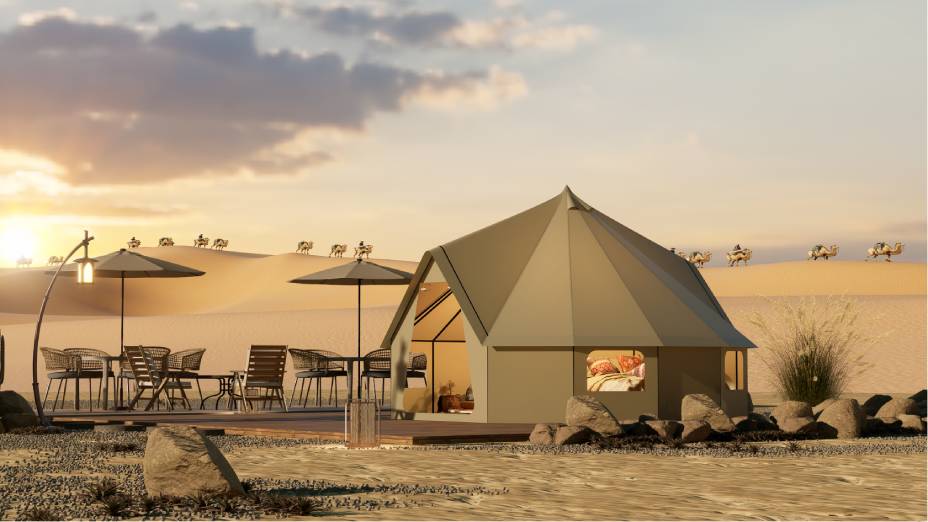 鄂托克旗露营酒店帐篷厂家